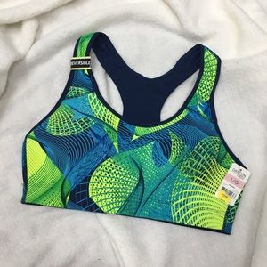 NWT Reversible Sports Bra Size Large